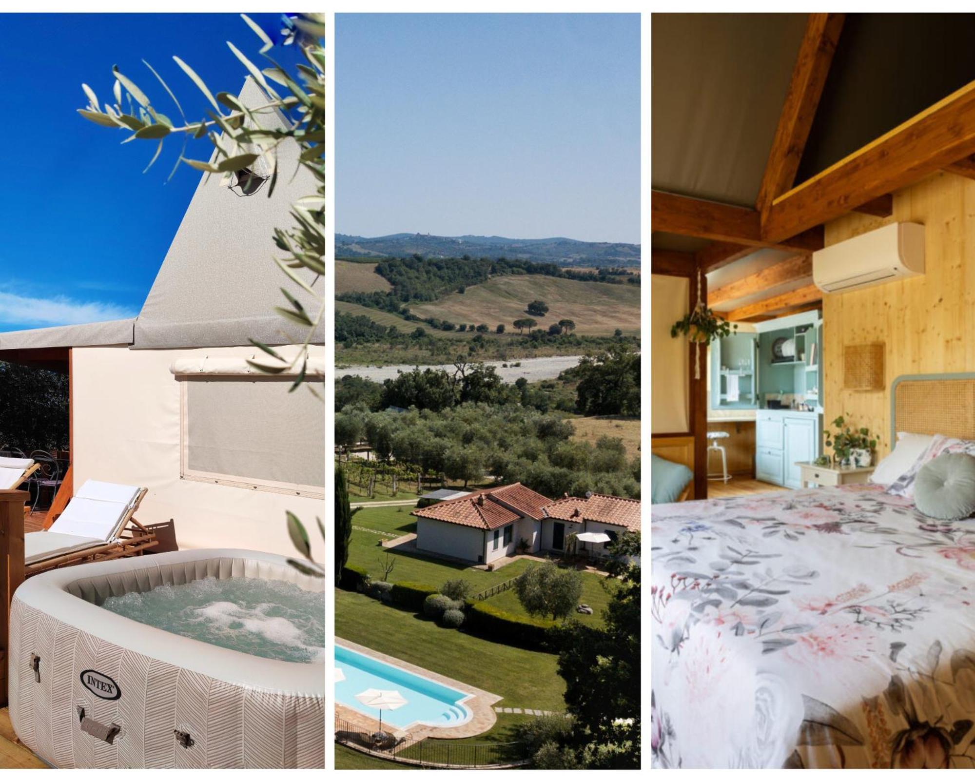 Landhuis I Sicomori - Seme Di Carota - Glamping E Con Piscina A